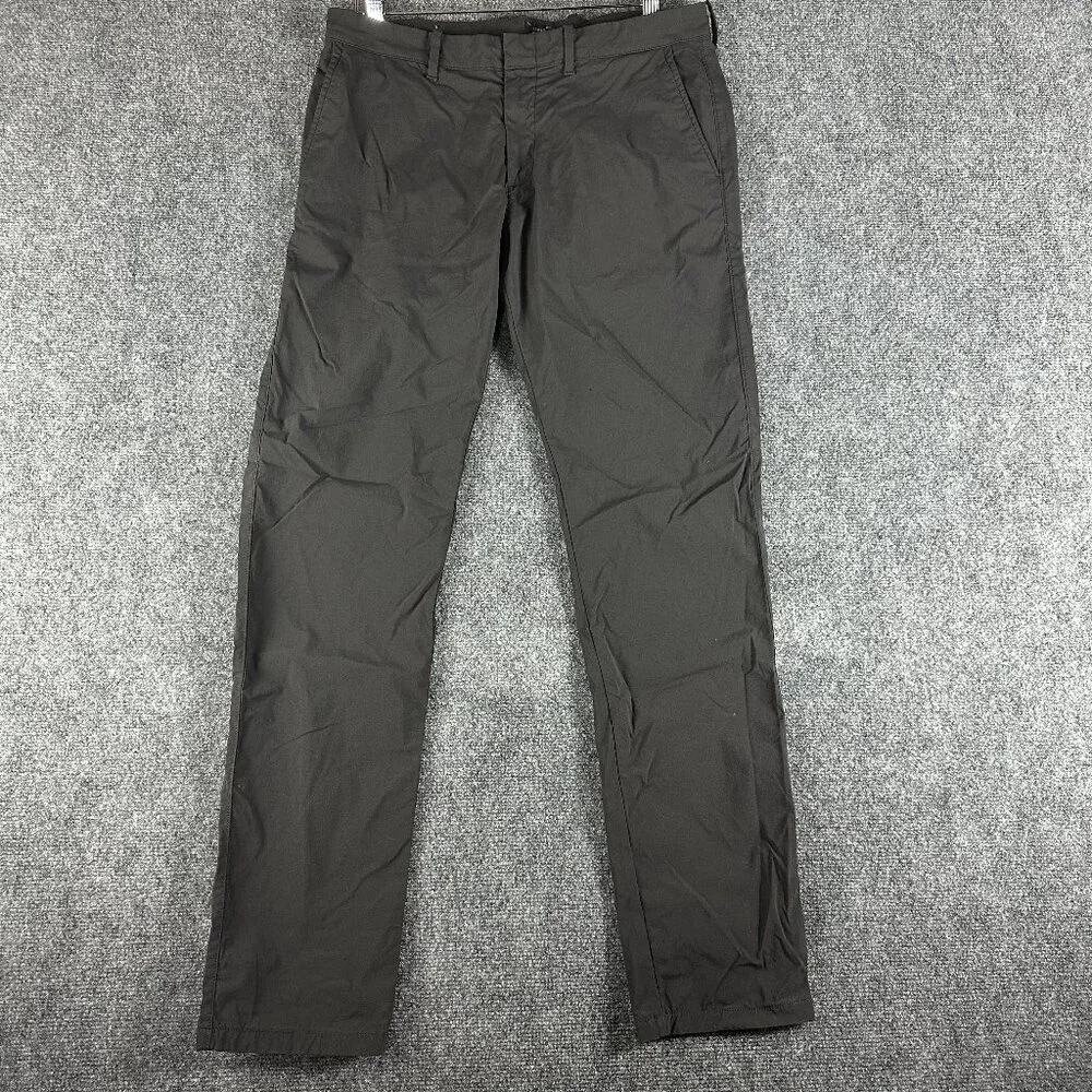 J Crew Pants Mens 34 Black Stretch Style 484 Slim Fit Pockets Zip Fly